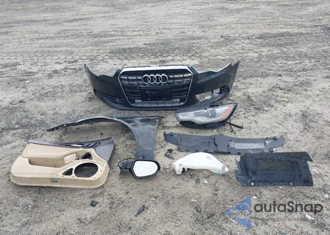 2014 Audi A6 2.0T Premium из США, поврежденный, VIN WAUGFAFC0EN101003